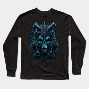 Cyborg Heads S03 D41 Long Sleeve T-Shirt